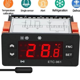 Resim Etc 961 Dijital Termostat Tek Prop 