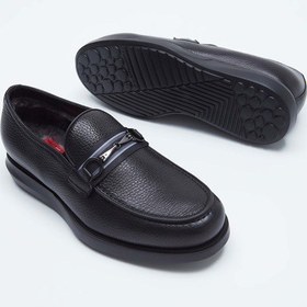 Resim Rossi Rossı Erkek Hakiki Deri Siyah Loafer Ayakkabı 668 9228a Erk Ayk Sk23/24 Cervo Nero Siyah 