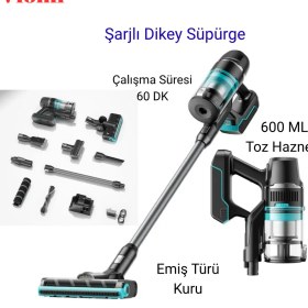 Resim Viomi Güçlü Performansı ve Kullanıcı Dostu ,A11 29.6 V Şarjlı Dikey Süpürge 