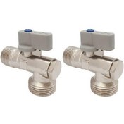 Resim ECA Çamaşır / Bulaşık Makine Musluğu 602111059 2 Adet Krom 
