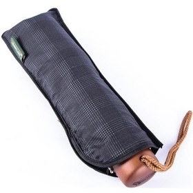 Resim Snotline Şemsiye Süper Mini Ekose Füme Siyah 09G Siyah 