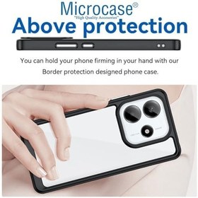 Resim Microcase OnePlus 13T Shield Serisi Darbeye Dayanıklı Yarı Esnek Plastik Tpu Kılıf - AL8100 (Siyah) 