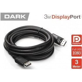 Resim Dark Dk Cb Dpl304k 4k Destekli Dısplay Port Dp Kablo 3m 