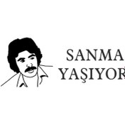 Resim mug shop Ferdi Baba MUG SHOP. ,sanmaki Yaşıyorum,arma Stickeri 21×6.7.cm.ebat. 