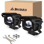 Resim Xuweiwei Alüminyum Su Geçirmez Toz Geçirmez Motosiklet Led Sürüş Işıkları Offroad İş Işıkları Beyaz 