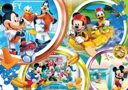 Resim Nessiworld KS Mickey Mouse Puzzle 200 Parça 