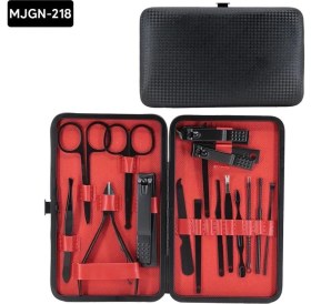 Resim 17 Parça Profesyonel Manikür Seti ( Lisinya ) 