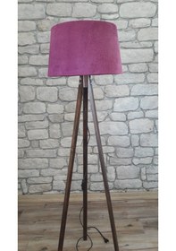 Resim Düz 3 Ayaklı Lambader, Abajur,Köşe Aydınlatması(149575657) 