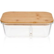 Resim Perotti Locky Bamboo Bölmeli Saklama Kabı - 1000 ml 