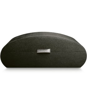 Resim Dome Humidor Black Leather Deri Puro Kutusu 