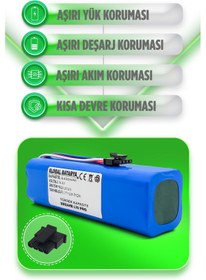 Resim Dreame L10 Pro Uyumlu Batarya 6400mah 