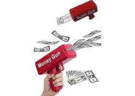 Resim MCM Group Para Dolar Atma Makinası Super Money Gun Para Saçma Fırlatma Tabancası 