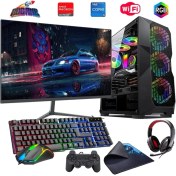 Resim Rogame I5 14400F 32GB Ddr4 1tb M2 8gb RX580 24" Monitörlü Oyun Bilgisayarı (Gaming Set) 