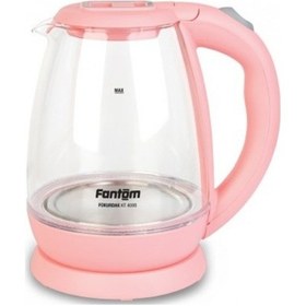 Resim Fantom KT 4000 Fokurdak 1700 ML Cam Gövdeli Su Isıtıcı Kettle 