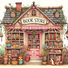 Resim 5D DIY Elmas Boyama Seti - Yuvarlak Akrilik Elmaslerle Şık Kitapçılık Tasarımı, Tam Matkap Çapraz Dikiş Seti, Ev ve Oda Duvar Dekoru İçin İdeal, Yetişkinler ve Başlangıçlar İçin Mükemmel Doğum Günü Hediyesi, Elmas Sanat Setleri 