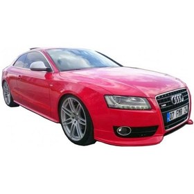 Resim Audi A5 8p3 2008 - 2011 Ön Tampon Flap Ek Plastik Boyasız 