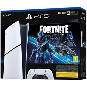 Resim Sony Playstation 5 Digital Oyun Konsolu Fortnite Bundle 