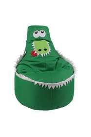 Resim Bambi Timsah Figürlü Armut Koltuk Imperteks 67*60*25 Cm ( Çocuk Için Uygundur ) 