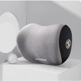 Resim Araba Bellek Köpük Boyun Yastık Koltuk Omurga Yastık, Boyut:gri Koltuk Başlığı 