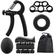 Resim shopwave 5 Parça El, Kol ve Parmak Egzersiz Spor Aletleri Seti Fitness Takımı (5047) 