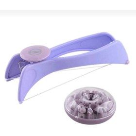 Resim BLUE SİDE Slique Ipli Tüy Kıl Alma Kaş Bıyık Ağda Yüz Cilt Epilasyon Aleti 