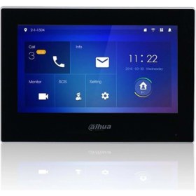 Resim Dahua DHI-VTH2621G-P 7'' Wi-Fi Dokunmatik Iç Mekan Monitörü ( Gri) 