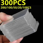 Resim 6*6cm Şeffaf Kare Nano Duvar Stickerları Yama için Süper Güçlü Çift Taraflı Yapışkan Bant Evler için Dikişsiz Su Geçirmez Bantlar 