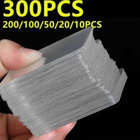 Resim 6*6cm Şeffaf Kare Nano Duvar Stickerları Yama için Süper Güçlü Çift Taraflı Yapışkan Bant Evler için Dikişsiz Su Geçirmez Bantlar 