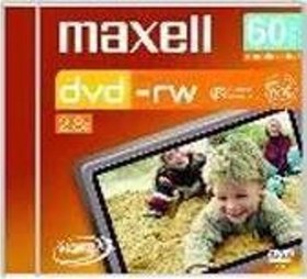 Resim Maxell Mini Dvd-Rw 2.8 Gb Camcorder 60Mın Hg N-C Jewel Case 1 Adet 