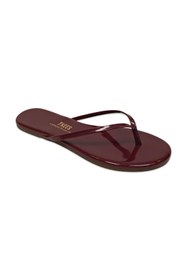 Resim Tkees Tk-2011 Klasik Parmak Arası Bordo Kadın Terlik 