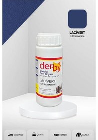 Resim Derby Deri - Mont - Çanta - Kemer - Cüzdan Yenileme Boyası 100 ML - Lacivert 