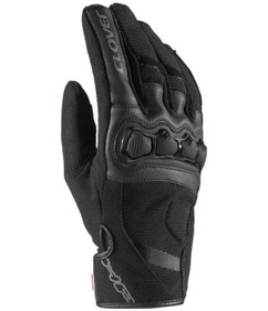 Resim Clover Airtouch-2 Korumalı Motosiklet Eldiveni Siyah 