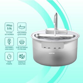 Resim Haustier Wf009ls Otomatik Kedi Su Sebili,kedi Su Çeşmesi, Su Pına 