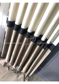 Resim Fon Perde Bantlı Panel 4 Renk Satenimsi Görüntü 