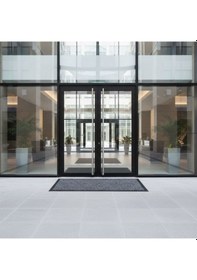 Resim Aquila Pc Tabanlı Polipropilen Kapı Önü Temizlik Paspası Gri 80x120 Cm gri 