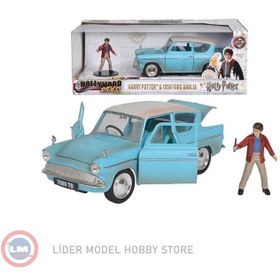 Resim 1:24 1959 Ford Anglia & Harry Potter Figürü 