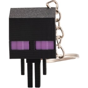 Resim Flexilab Creative Minecraft Enderman Figürlü Anahtarlık - Aksesuar, Koleksiyon ve Hediye Ürünü 