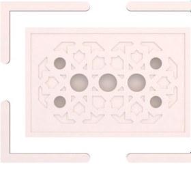 Resim Motifpiyer Tavan Spot Göbek Kenarlı-kare-14-90x60 L-dis Citali 