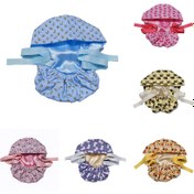 Resim Kadınlar için Ayarlanabilir Ter Emici Havlu Dahil Çalışma Kepi - Esnek Olmayan Yumuşak Kumaş, Çok Renkli Desenler (Puantiyeli, Çiçekli, Ekose) ve Kurdele Detayları ile Spor, Yoga, Antrenman, Fitness Baş Bandı, Şık Baş Bandı, Elde Yıkanabilir, Sporcu Baş Bandı, Fitness Tutkunları İçin 