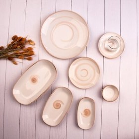 Resim Marianna Aura 36 Parça Kahvaltı Takımı Cappuccino 