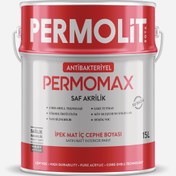 Resim Permolit 15 Litre Permomax Antibakteriyel İpek Mat İç Cephe Boyası 