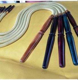 Resim NZR Hookah İzmir Modeli Orijinal Deri Ahşap Başlıklı Nargile Marpuç 