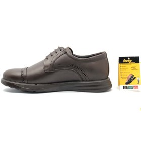 Resim Kids Club Shoes Forex 2918 Dr.Tavsiyeli Hakiki Deri Erkek Klasik Ayakkabı KAHVERENGİ 