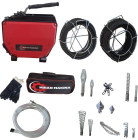Resim Miran Tıkalı Kanal-Gider Açma Makinesi Midi Set 