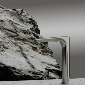 Resim Creavit Fotoselli Uzun Lavabo Bataryası Tek Su Girişli ES6500 