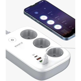 Resim Özbience Akıllı Wi-Fi Priz 3’lü, 30W Type-C, USB ve Uzaktan Kontrol ile 