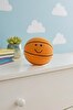 Resim Rozitoys Peluş Basketbol Topu Oyuncak Yastık Dekoratif Spor Figürü Hediyelik Eşya 