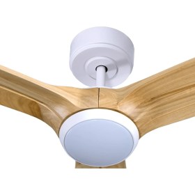 Resim Fethiye Beyaz Aydınlatmalı Uzaktan Kumandalı 132CM Tavan Vantilatörü 