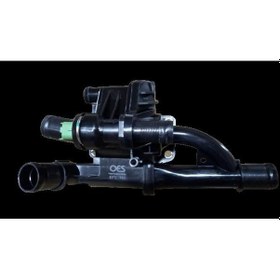 Resim Oes T100.03 - Termostat Yuvası Komple Peugeot 206-207-307-308-40 