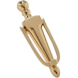Resim Storemax Bu Grup 852394 6 - 1/5,1 cm Kapı Tokmağı - Masif Pirinç - Parlak Pirinç Finish Tekli Paket 